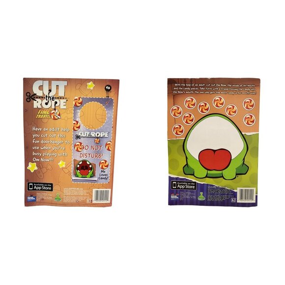 Cut The Rope Giant Coloring and Activity Books, Set of 2 92 Pages Each - Picture 2 of 6